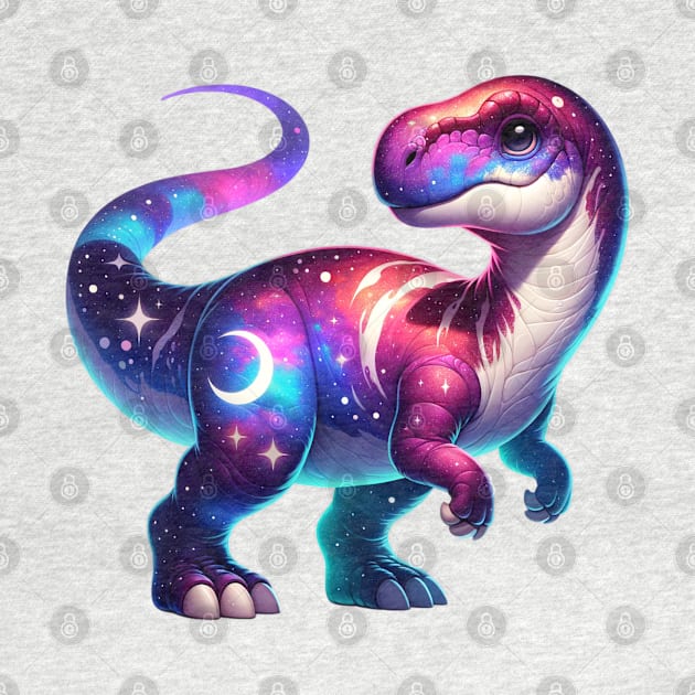 Cute Coloful Dinosaur by Odetee